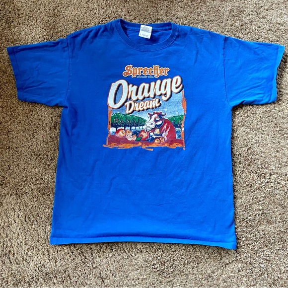 Sprecher Gourmet Soda Orange Dream T Shirt - Picture 1 of 7